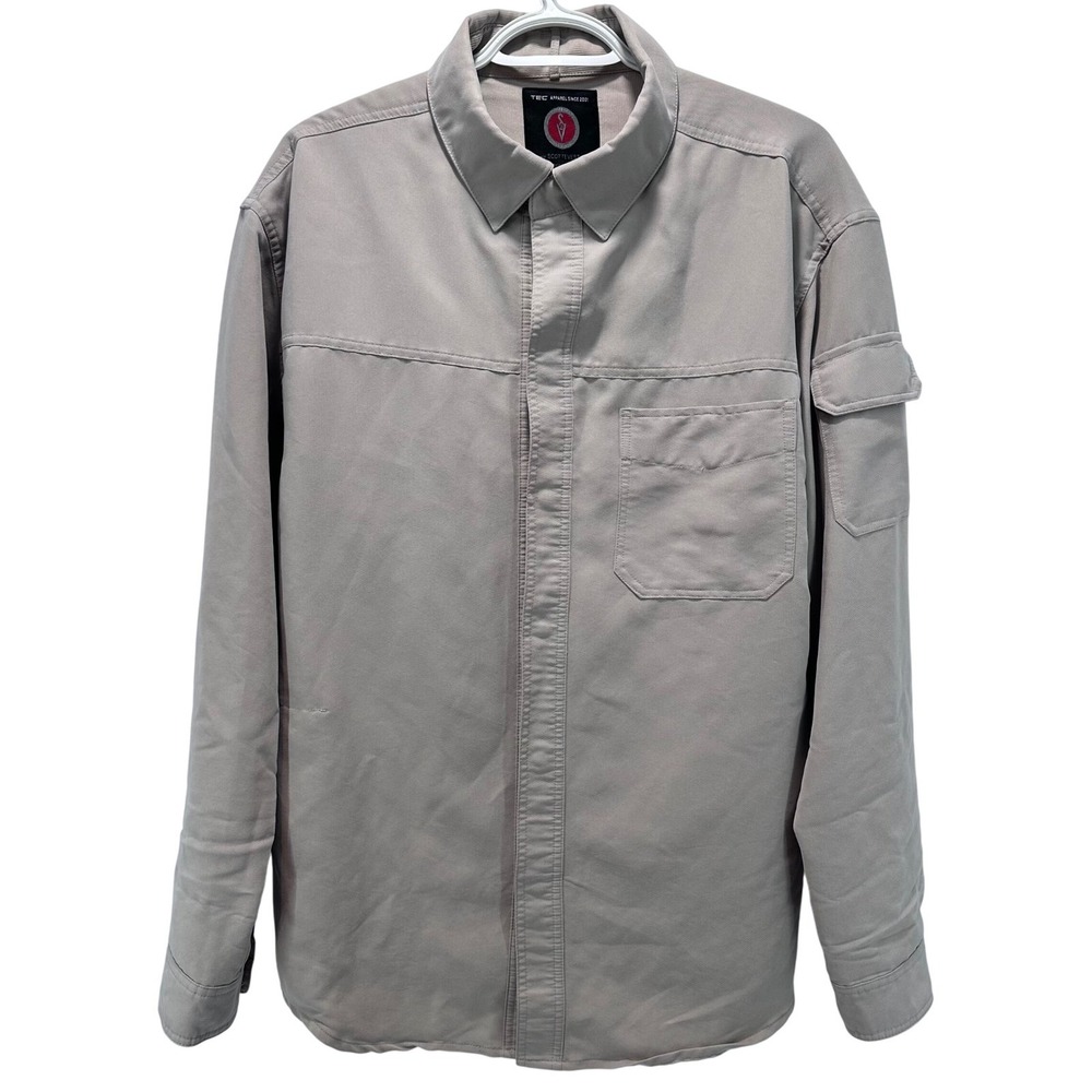 Scottevest Hidden Pocket Shirt Jacket‎ Medium Menswear Travel Outdoor